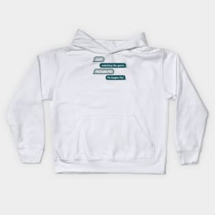 Eagles WYD Text Kids Hoodie